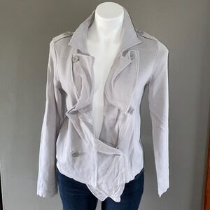 Cabi grey sweater cardigan